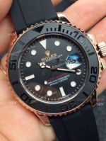 2015 Replica Rolex yacht master watch Rose gold rubber_th.jpg